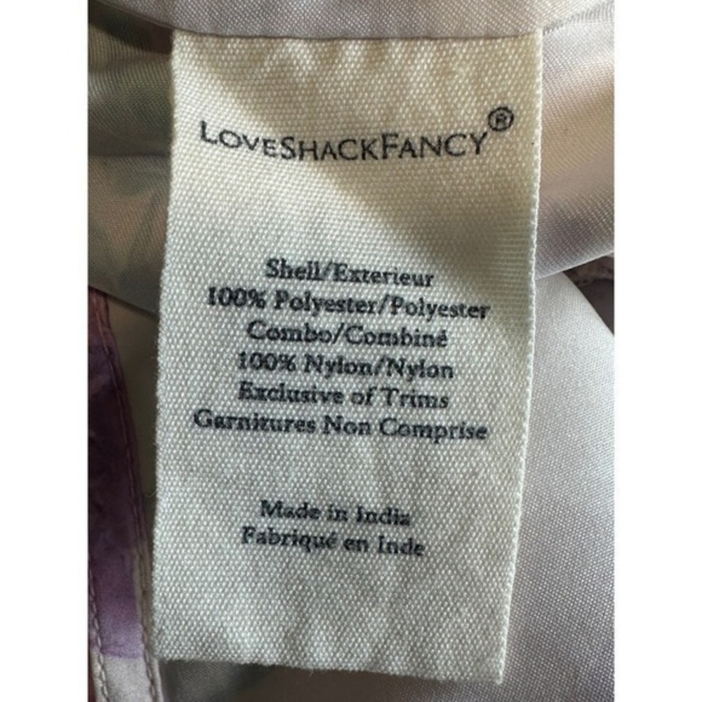 LoveShackFancy Kesiaâ Floral Halter Blue Dress Medium Summer Beach Resort NWT - Picture 6 of 8